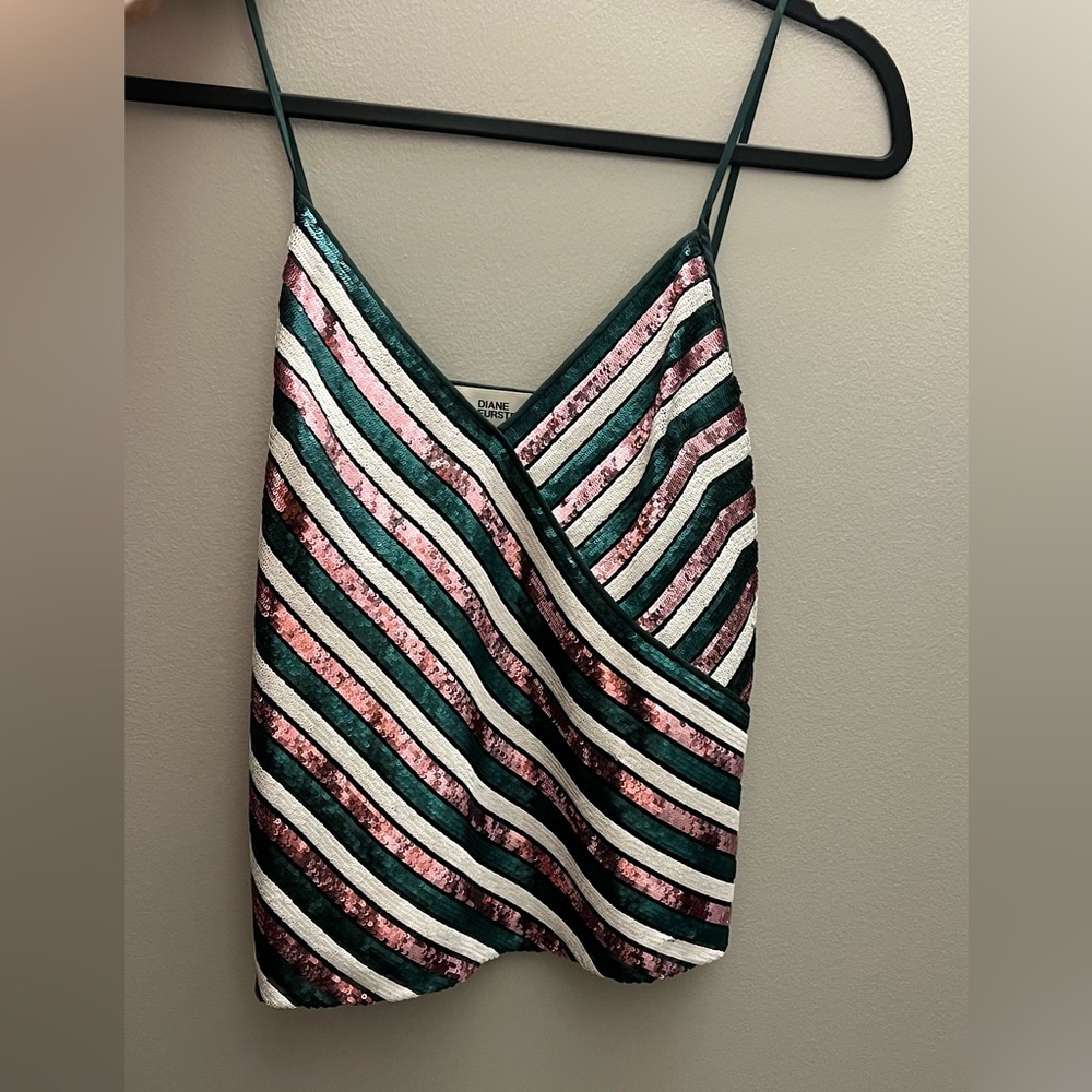 Sequin Cami Top